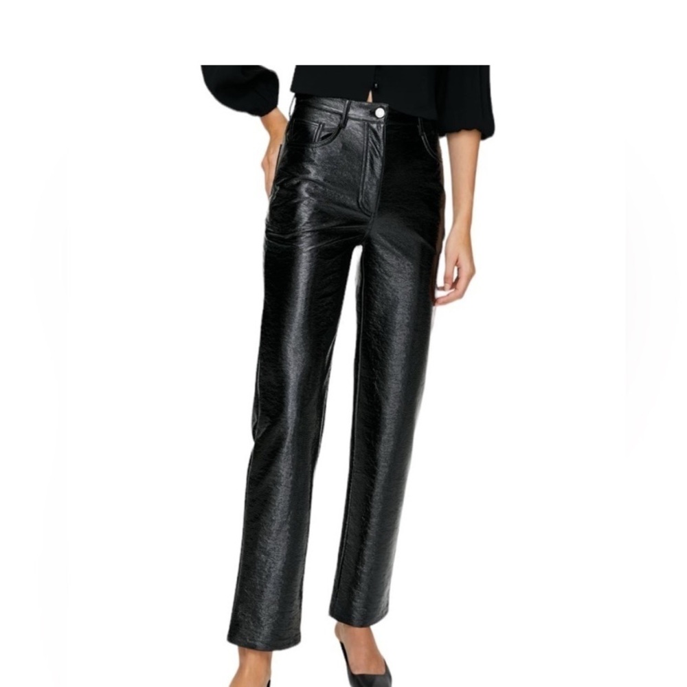WILFRED | Black Melina Pants vegan leather